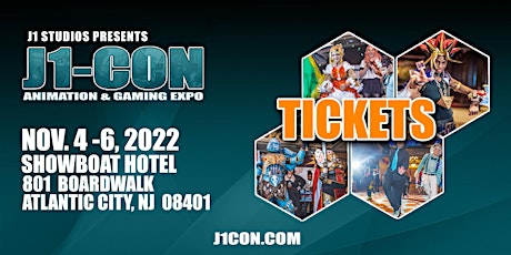 J1-Con: Animation & Gaming Expo 2022 [TICKETS] tickets