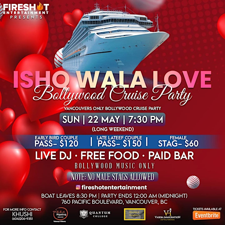 Ishq Wala Love (Bollywood Cruise Party) image