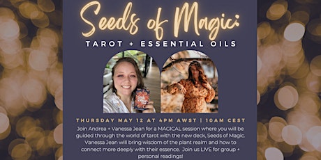 Seeds of Magic: Tarot + Essential Oils [FREE]