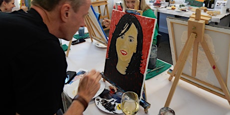 Portrait Painting - Sip and Paint Class tickets
