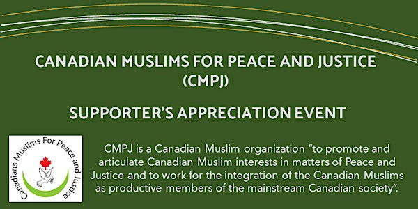 CMPJ Supporter's Appreciation Event