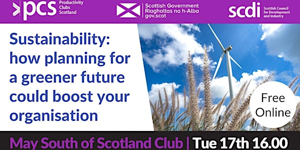 South of Scotland Productivity Club presents sustainability