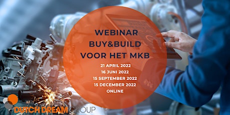 Webinar: Buy&Build voor het MKB, 2022 tickets