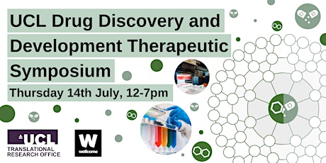 UCL Drug Discovery & Development Therapeutic Symposium: Novel & Repurposed tickets