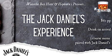 Jack Daniels Experience tickets