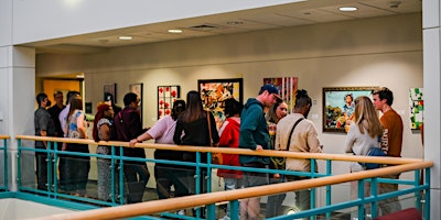 Multi-level Art  Exhibition. 33 Artists.  54 Original Works.