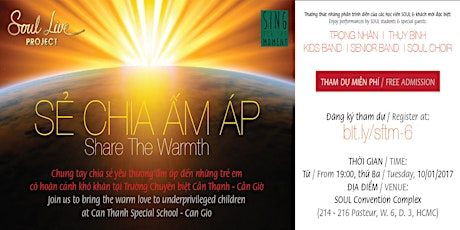 "SHARE THE WARMTH", A CHARITY CONCERT primary image