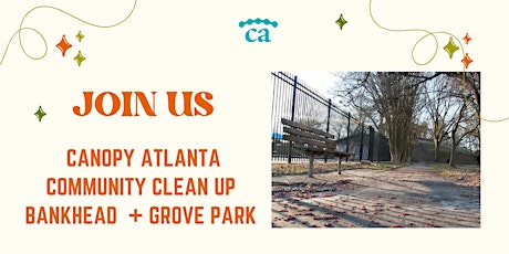 Community Cleanup: Bankhead + Grove Park tickets