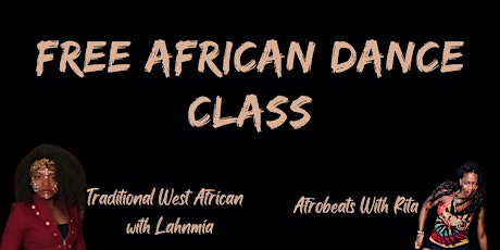 FREE African Dance Class tickets