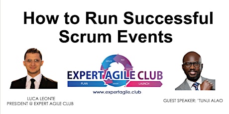 How to Run Successful Scrum Events tickets