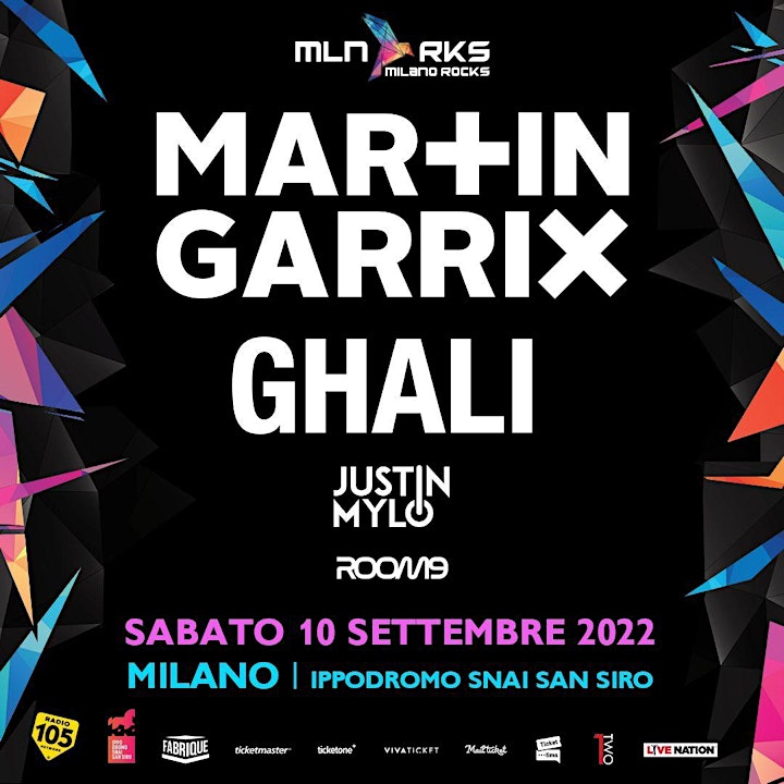 Immagine MARTIN GARRIX CONCERTO - Ippodromo di Milano | Info +393398417187