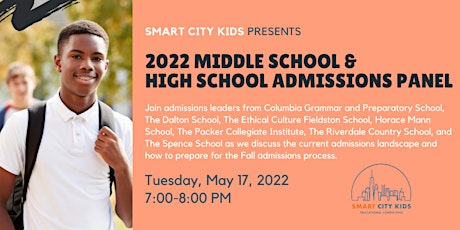 Middle School & High School Admissions Panel 2022 tickets