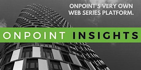 WEBINAR: OnPoint Insights: "Zero Trust: The Time is NOW!" - Episode 8 primary image