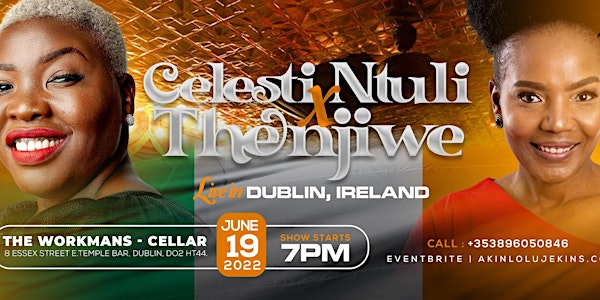 Celestin X Thenjiwe Ntuli Live in Dublin at The Workman's Cellar