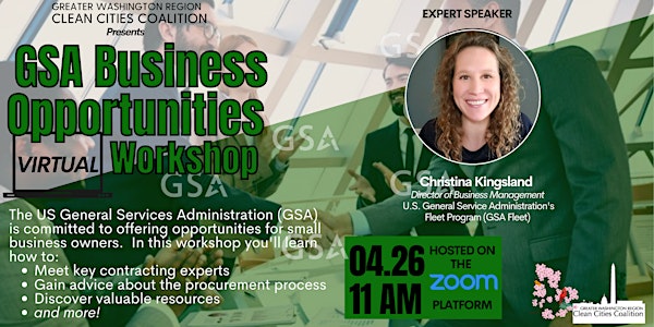 GSA Business Opportunities Virtual Workshop