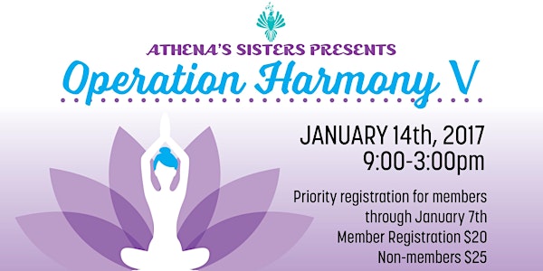 Athena's Sisters Operation Harmony V