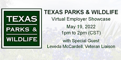 TVC Virtual Employer Showcase - Texas Parks & Wildlife tickets