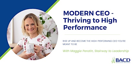 MODERN CEO - Thriving to High Performance tickets