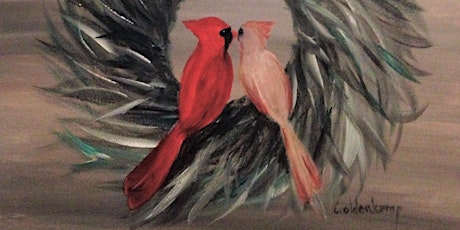 Paint Your Arts Off: Cardinal Love primary image