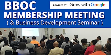 BBOC Members Meeting & Business Development Seminar (Non-members Welcomed) tickets