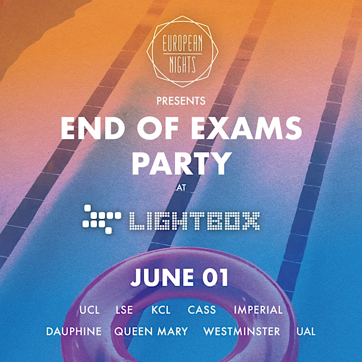 European Nights End of Exams Party image
