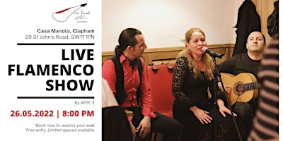 Live Flamenco Show | Clapham Junction