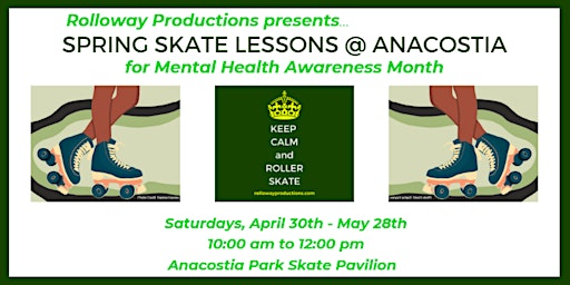 Spring Skate Lessons @ Anacostia | Mental Health Awareness Month 2022