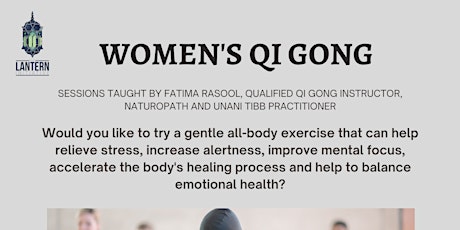 Women's Qi Gong sessions tickets