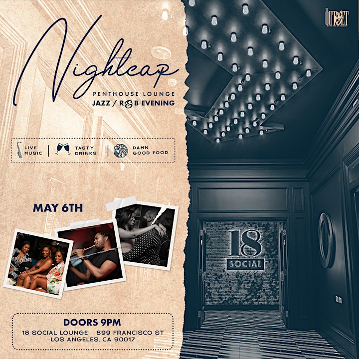  Nightcap Penthouse Lounge Jazz/R&B Evening - The Outlet LA image 