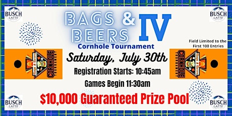 'Bags and Beers IV' Cornhole Tournament at Lazy Gators tickets