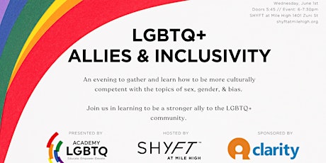 LGBTQ+ Allies & Inclusivity tickets
