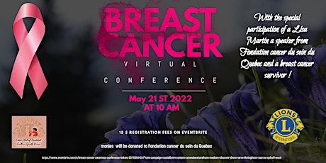 Breast cancer awarness conference tickets