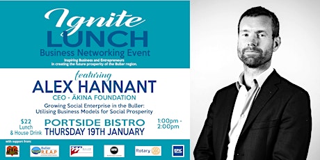 Ignite Lunch with Alex Hannant - Ākina Foundation primary image
