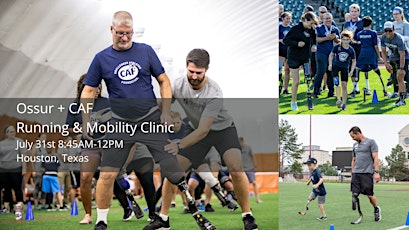 Ossur + CAF Running And Mobility Clinic- Houston, Texas tickets