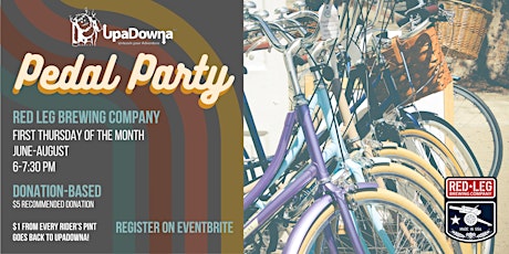 Pedal Party: Sponsored by Red Leg Brewing Company tickets