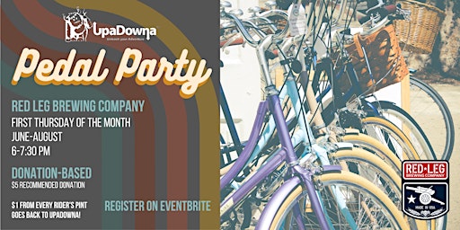 Pedal Party: Sponsored by Red Leg Brewing Company