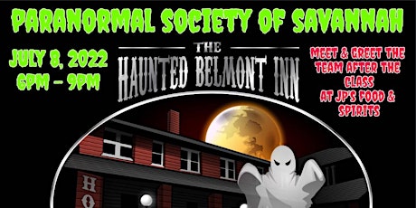Abbeville, SC - Paranormal Investigating Class 101 @ The Belmont Inn tickets