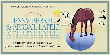 Abigail Lapell & Jenny Berkel tickets