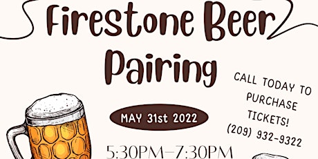 Firestone Beer Pairing tickets