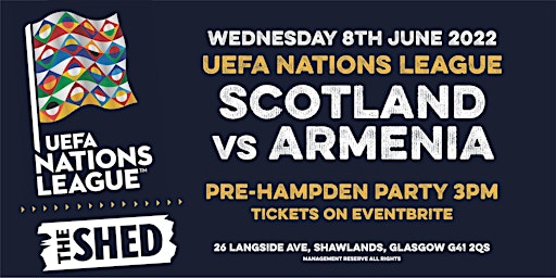 Scotland v Armenia - Pre Hampden Party