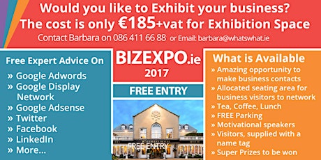 BizExpo.ie 2017 -Conference Centre, City West Hotel, Dublin primary image