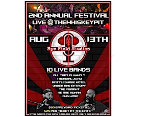 Festival@TheWhiskeyPit tickets