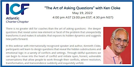 “The Art of Asking Questions” with Ken Cloke tickets