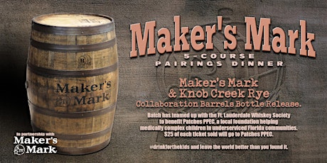 Maker's Mark Pairings Dinner tickets