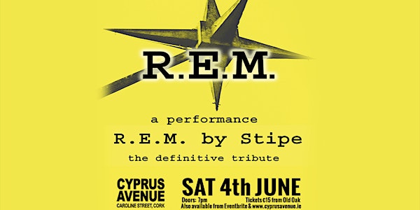 REM tribute - performed by STIPE