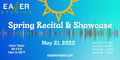 Eager Studios Spring Spectacular 2022 - 1st Performance 12:30pm tickets