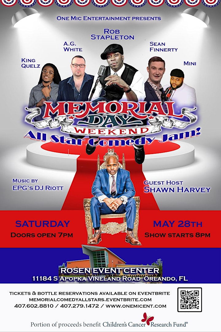 Memorial Day Weekend All-Star Comedy Jam image