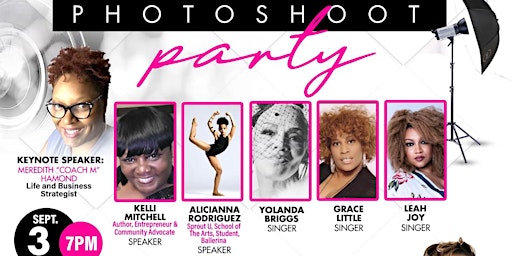 3rd Annual All White Queen Photo Shoot Party