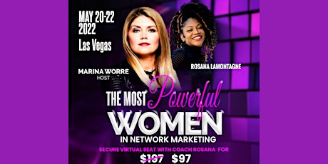 The Most Powerful Women in Network Marketing tickets