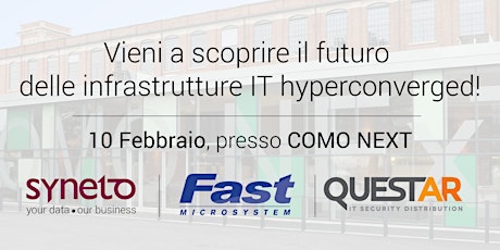 Immagine principale di Il futuro delle infrastrutture IT hyperconverged con Syneto 